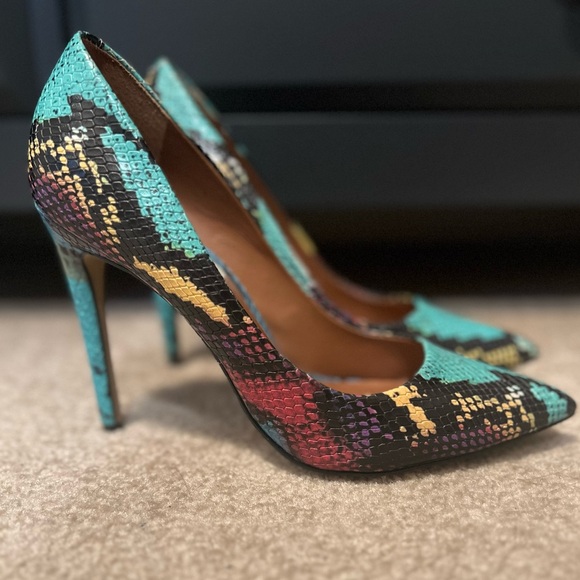 Steve Madden Proto snakeskin pumps - Picture 8 of 15